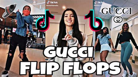 testo gucci flip flops|gucci flip flops tiktok song.